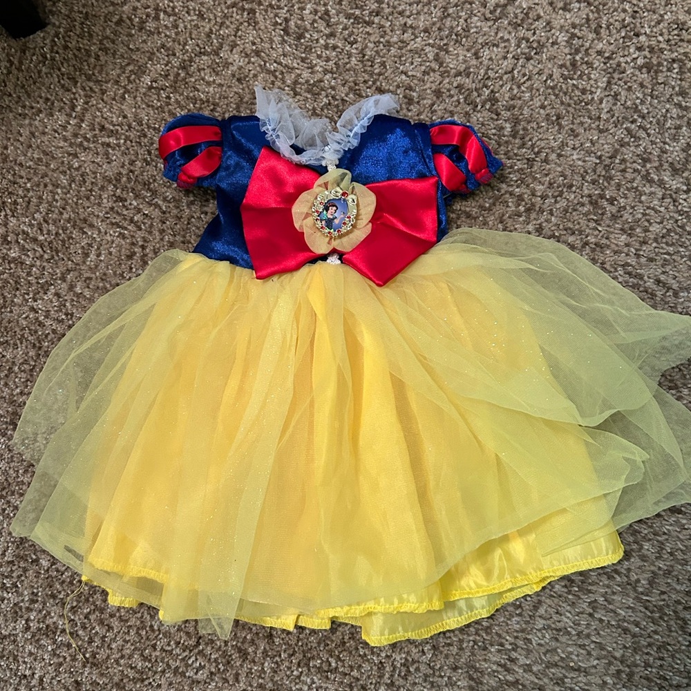Kids Disney Snow white  Princess Costume Dress
